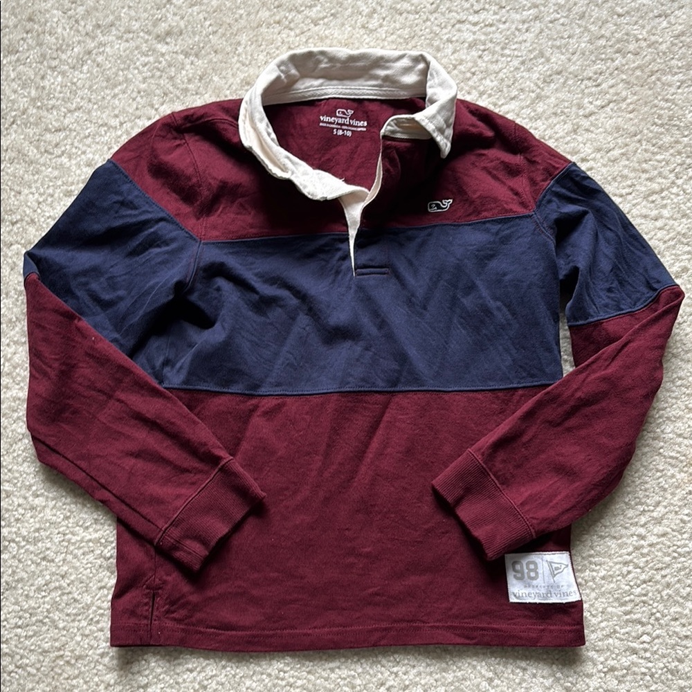 Boys vineyard vines shirt